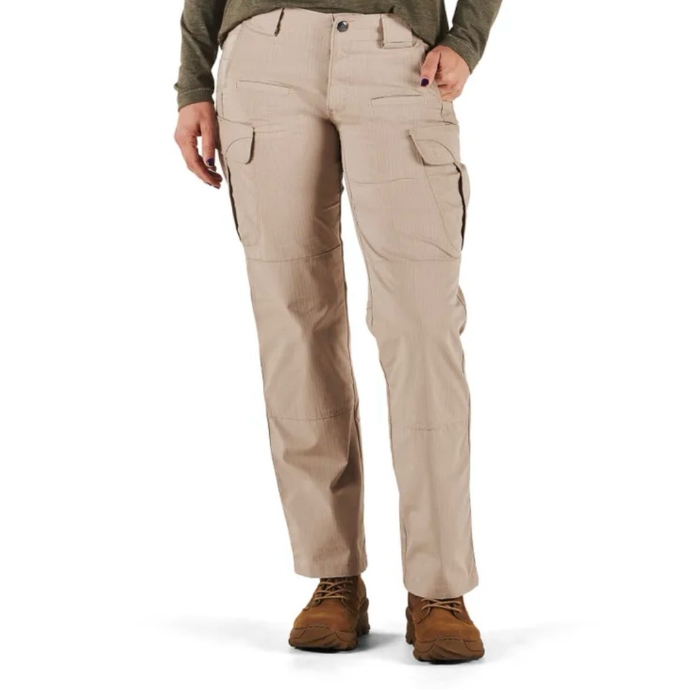 5.11 Tactical Women’s Stryke Covert Cargo Pants, Gusseted Construction Khaki